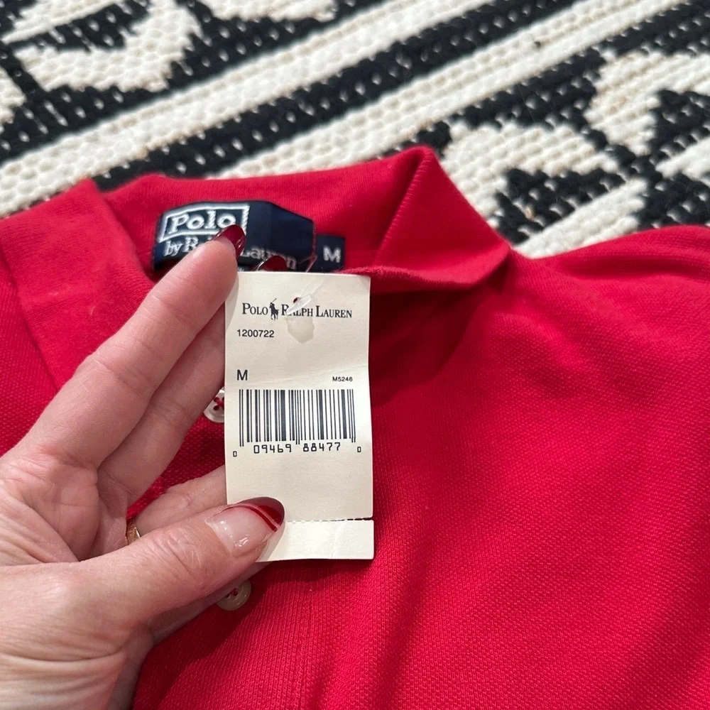NWT Ralph Lauren The Iconic Mesh Polo Shirt